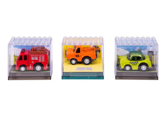 Discovery Zone Pull Backs Vehicles In Container Mini