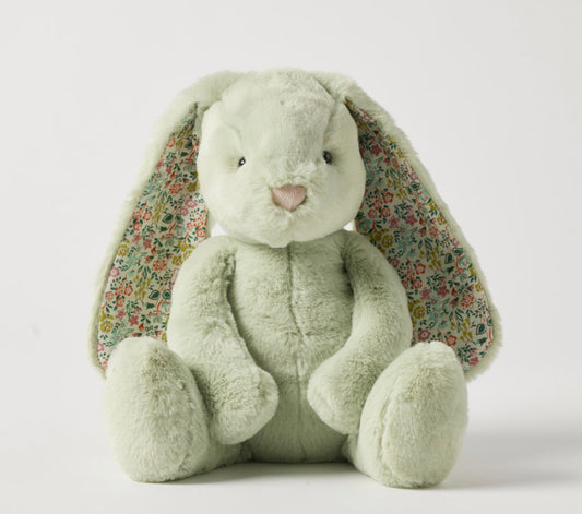 Jiggle & Giggle floral Mint Bunny Medium