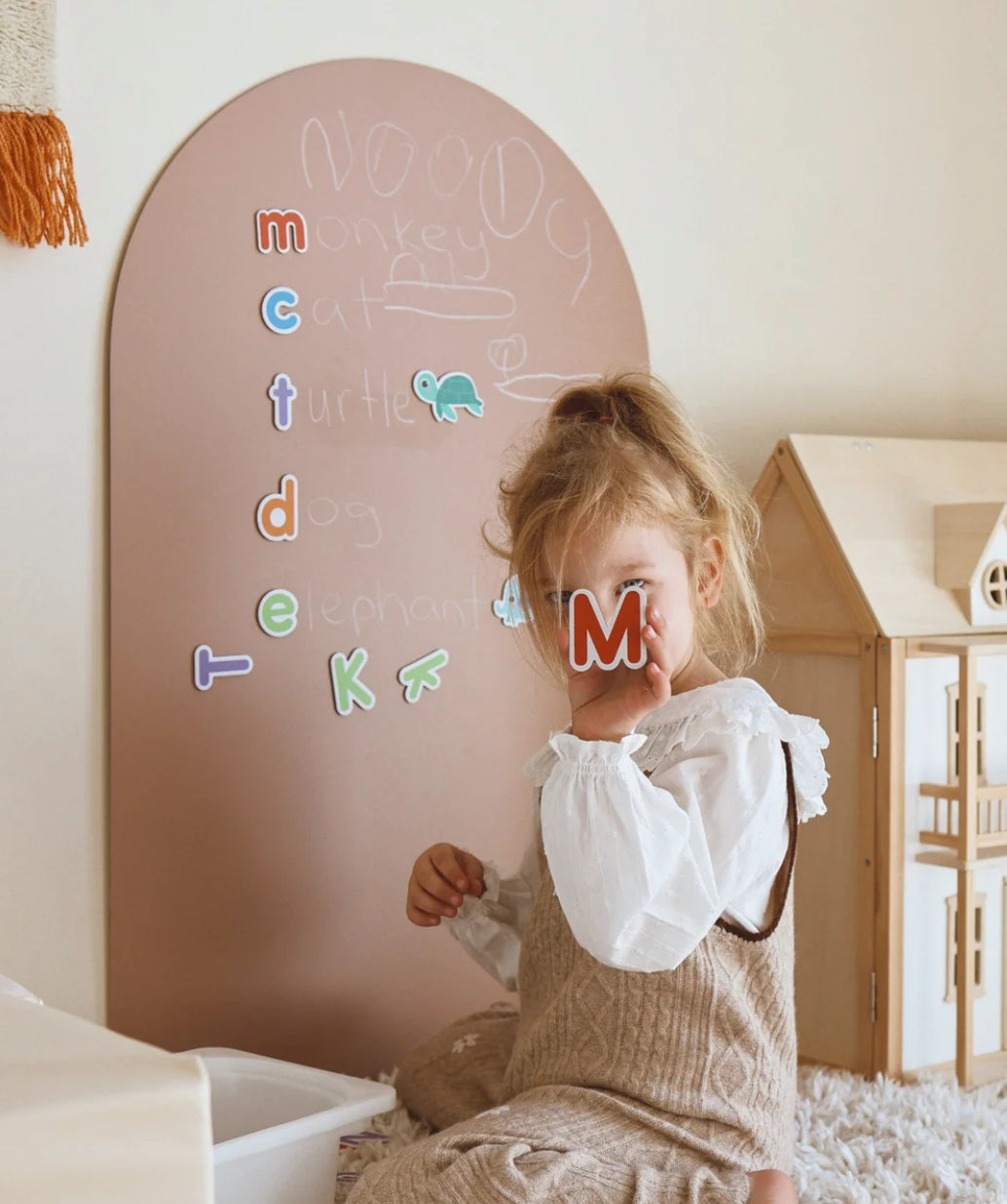 Magnetic Drawing Wall Decal - Large