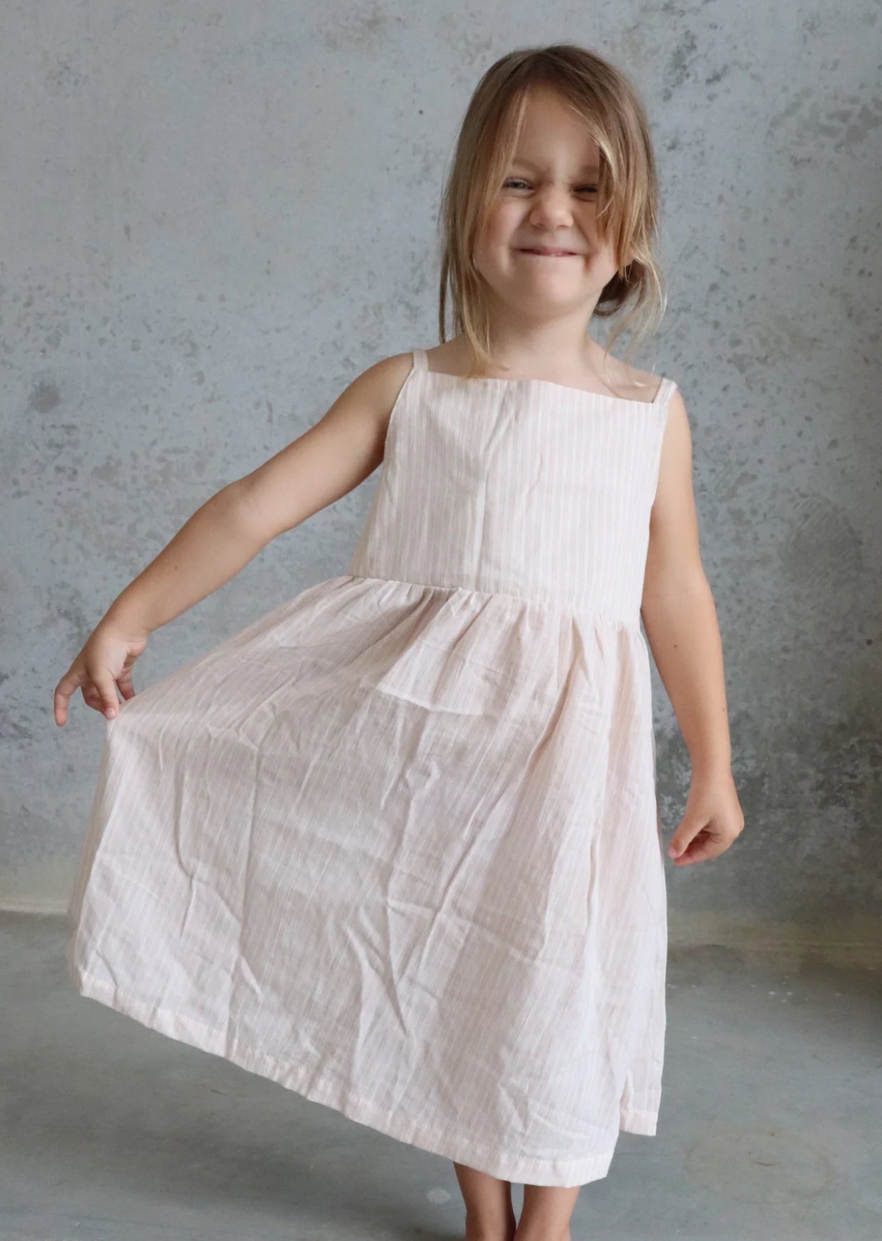 Lenn Label Apron Dress