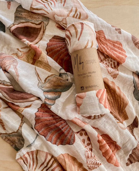 Milky Designs Wrap Bamboo Swaddle Shelly