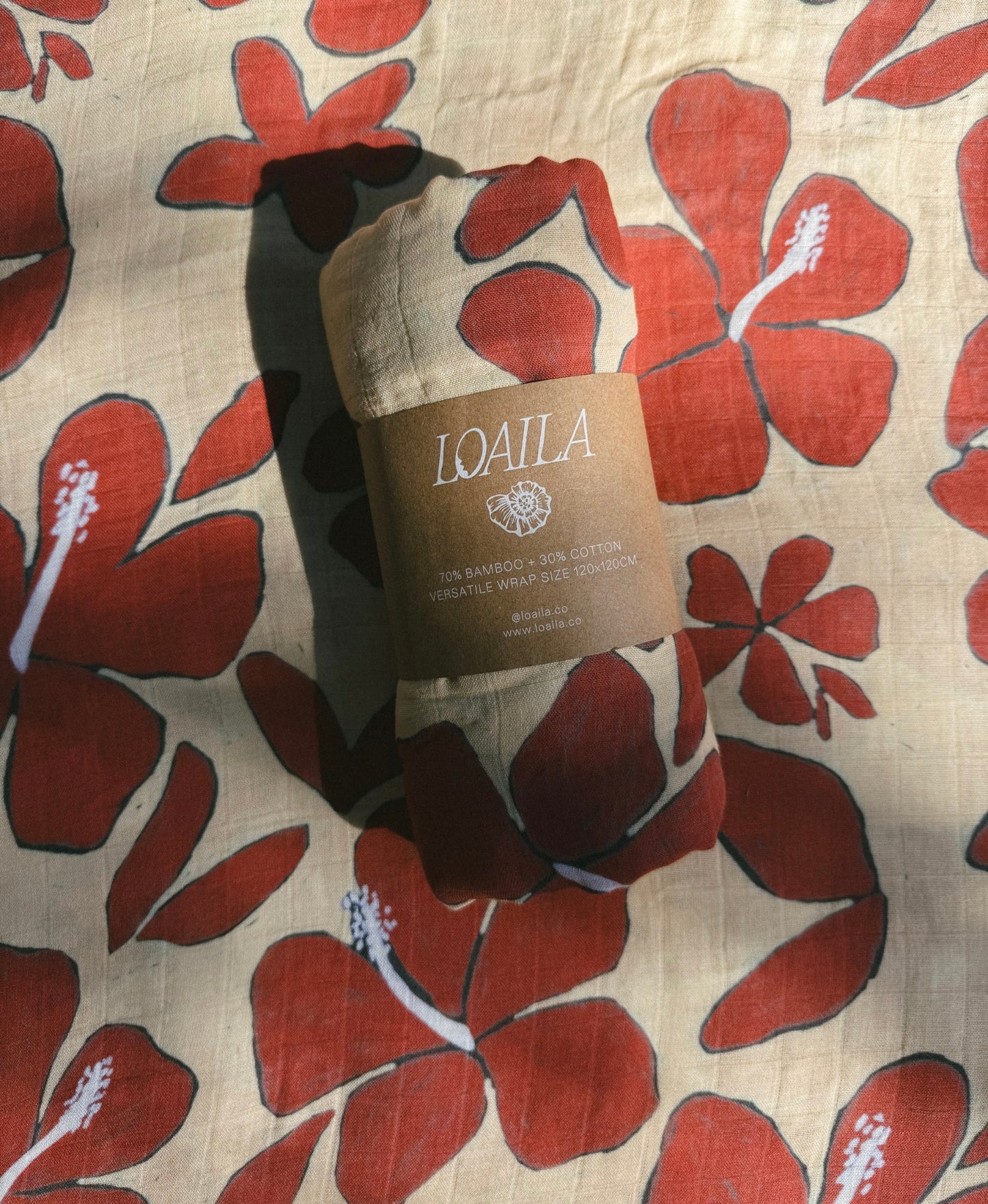 Loaila Honey Hibiscus Wrap