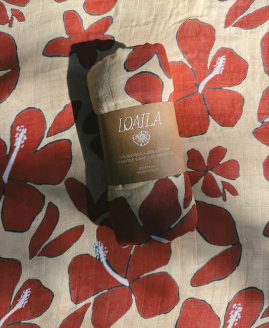 Loaila Honey Hibiscus Wrap