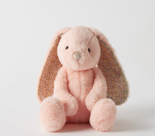 Jiggle & Giggle Floral Peach Bunny Medium