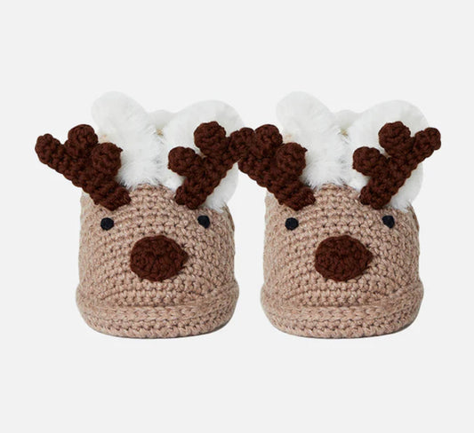 Baby Knitted Booties / Beanie