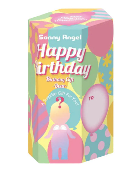 Sonny Angel Birthday Gift Bear