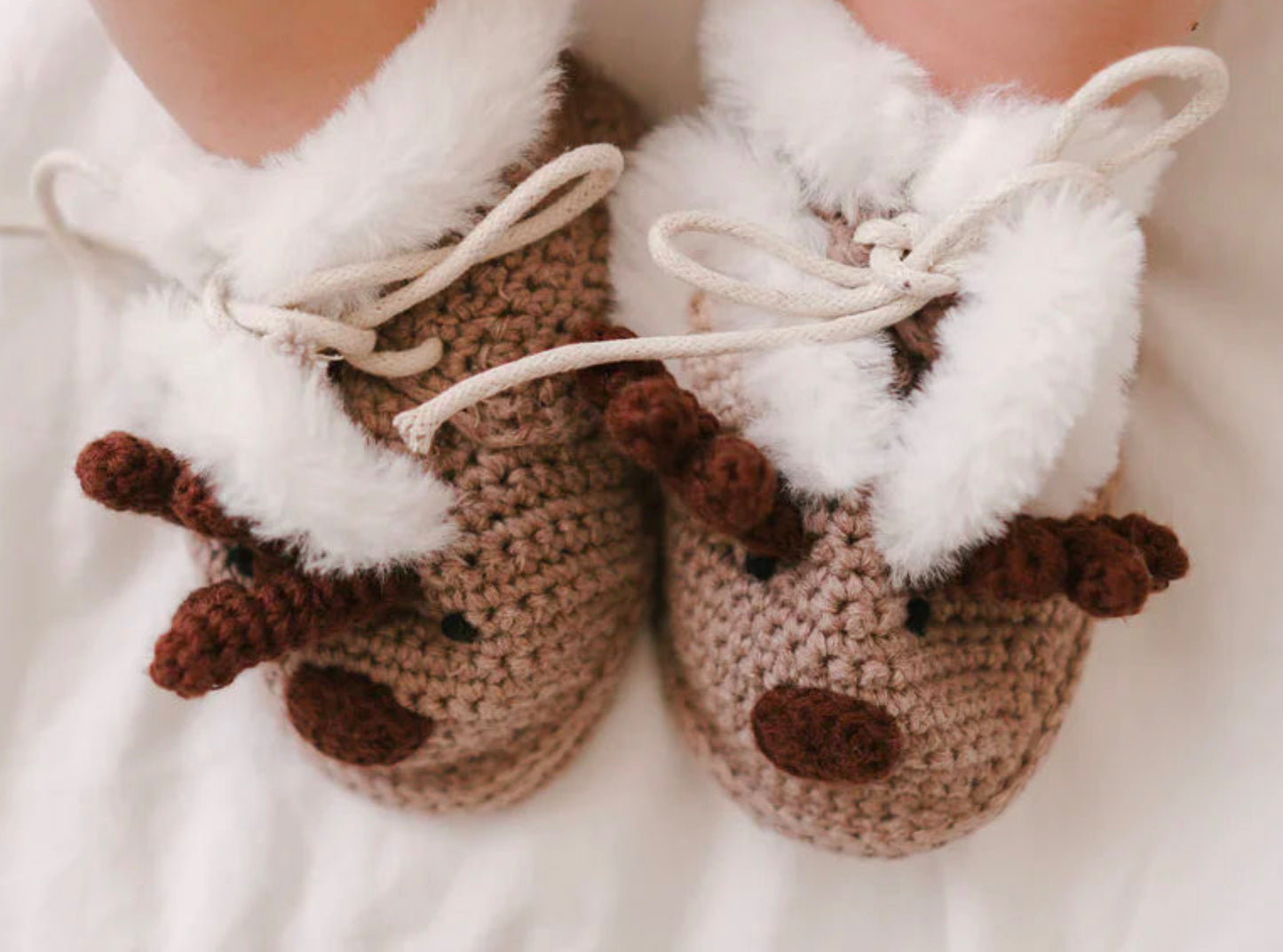 Baby Knitted Booties / Beanie