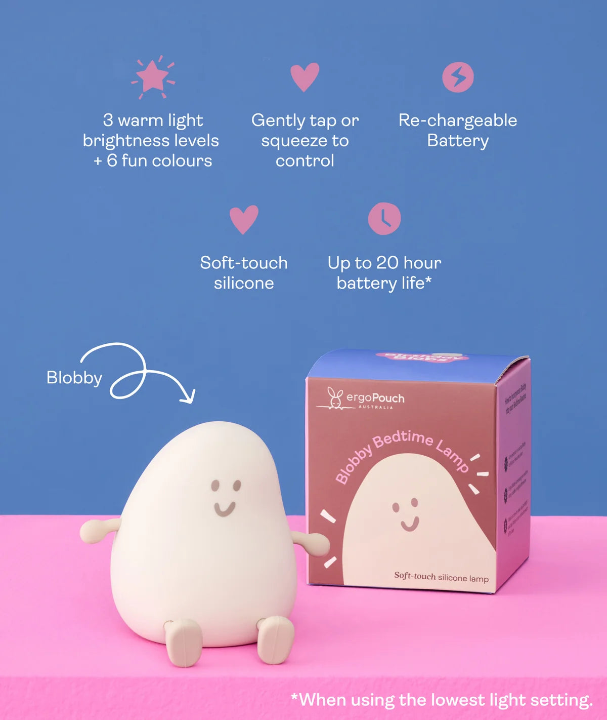 Blobby Bedtime Lamp