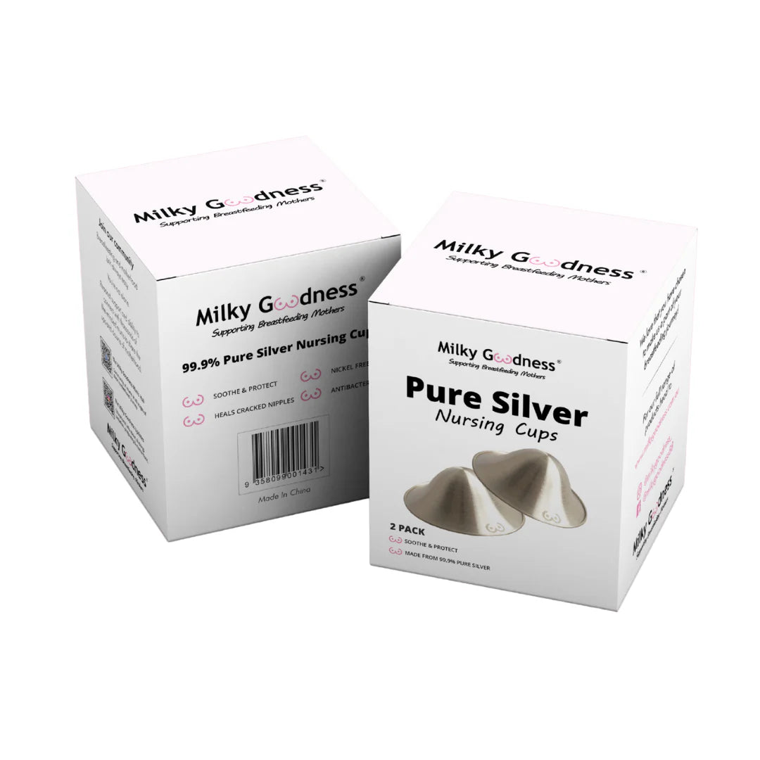 Pure Silver Nursing Cups