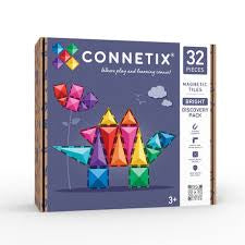 Connetix Bright Discovery Pack- 32 Piece