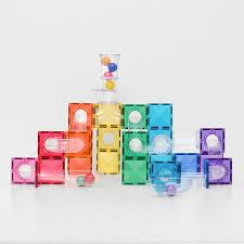 Connetix Bright Ball Run 114 Piece