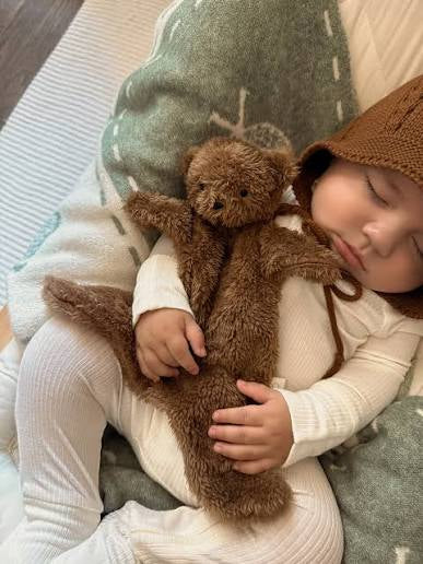 Pop Ya Tot Little Ted Comforter Toy