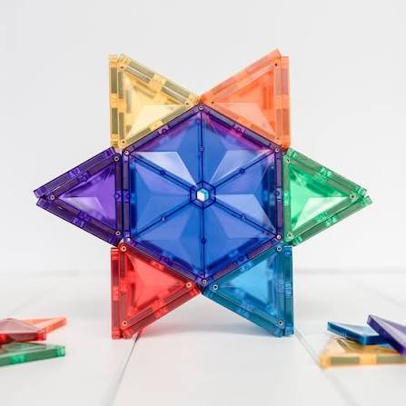 Connetix Rainbow Geometry Pack 30 Pieces
