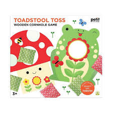 Toadstool Toss- Wooden Cornhole Game