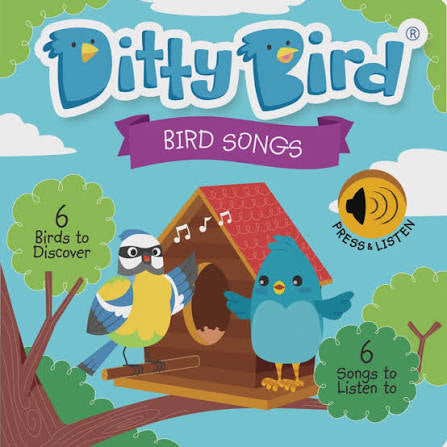 Ditty Bird- Bird Songs USB-C Rechargable Book
