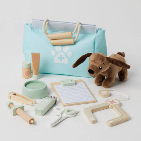 Wooden Vet Play Set