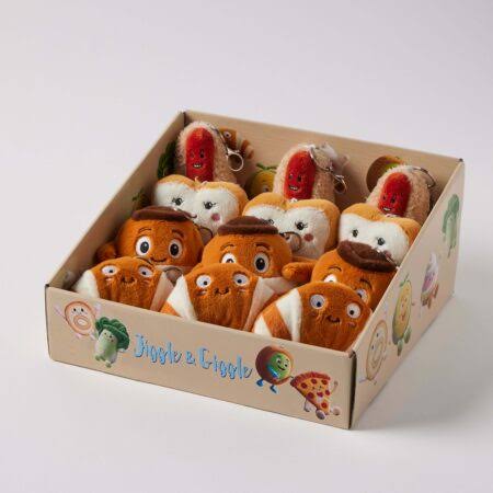 Jiggle and Giggle Munchettes Keychains