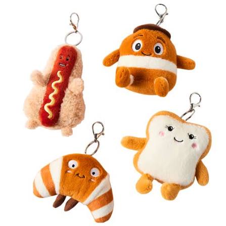 Jiggle and Giggle Munchettes Keychains