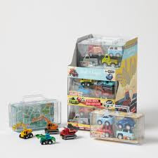 Pull back and go cars- 4 pack