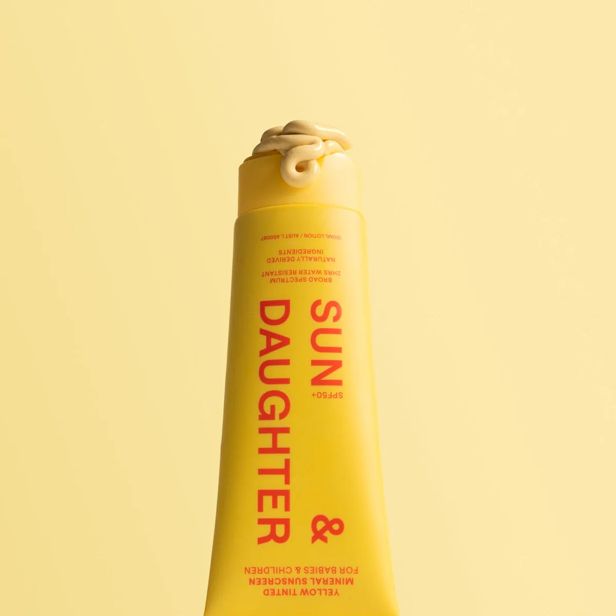 Sun & Daughter Yellow tinted Mineral sunscreen
