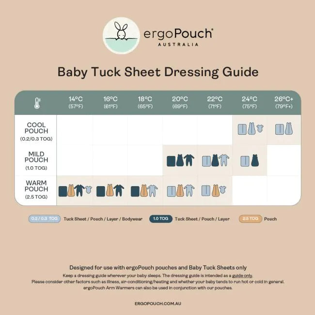 Baby tuck sheet