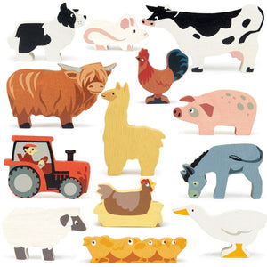 Farmyard animals - 13 pack
