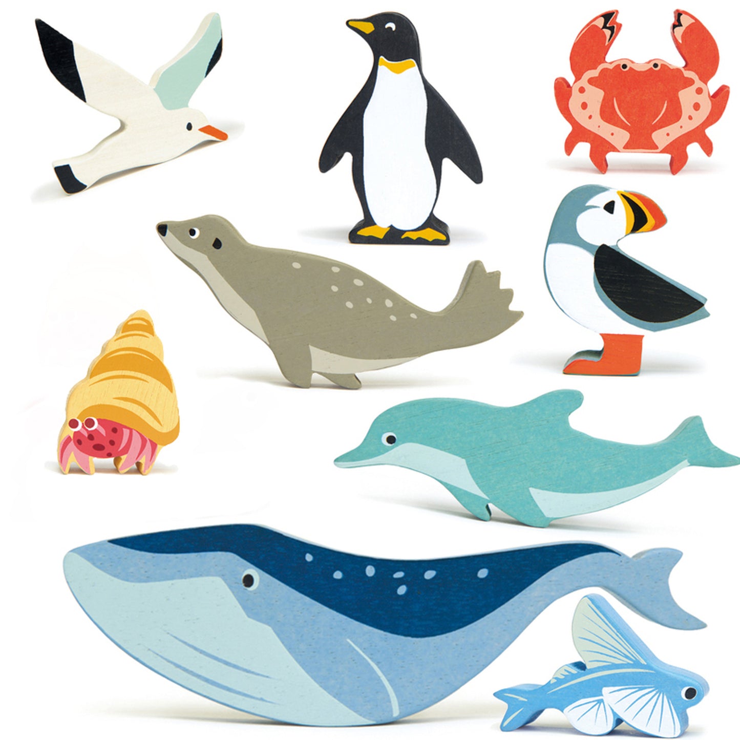 Ocean creatures - 9 pack