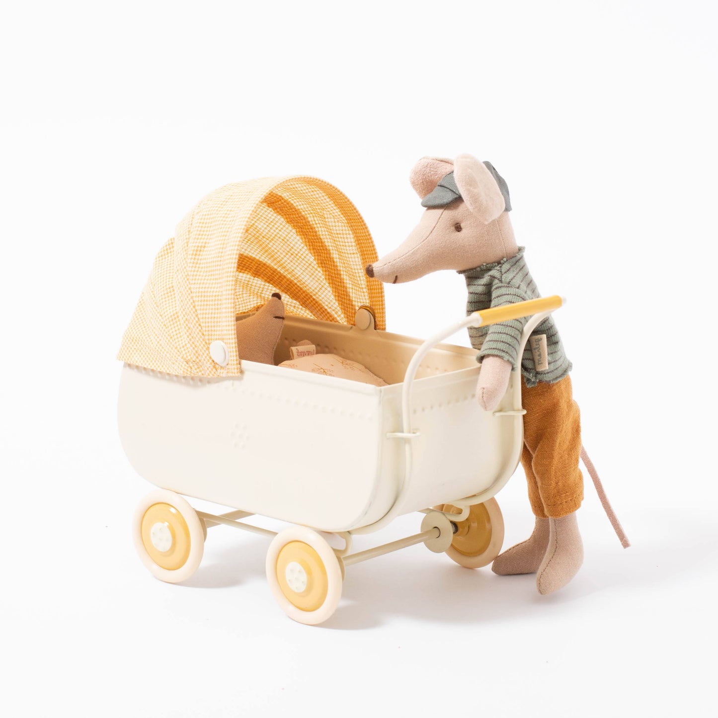 Maileg Pram Yellow