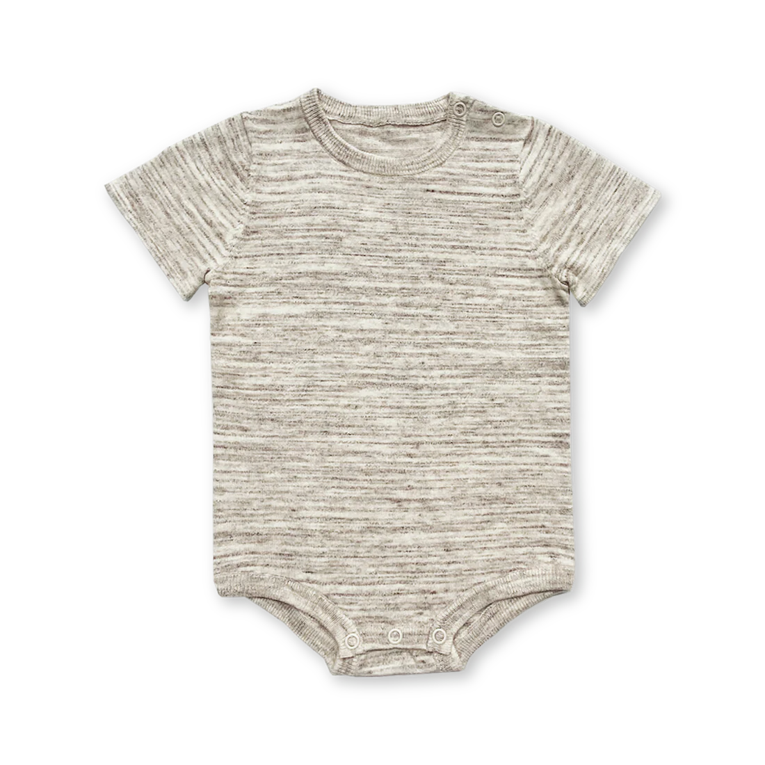 Grown - Knitted tee bodysuit | wheat