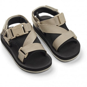 Bruce sandals - Mist/black - size 20