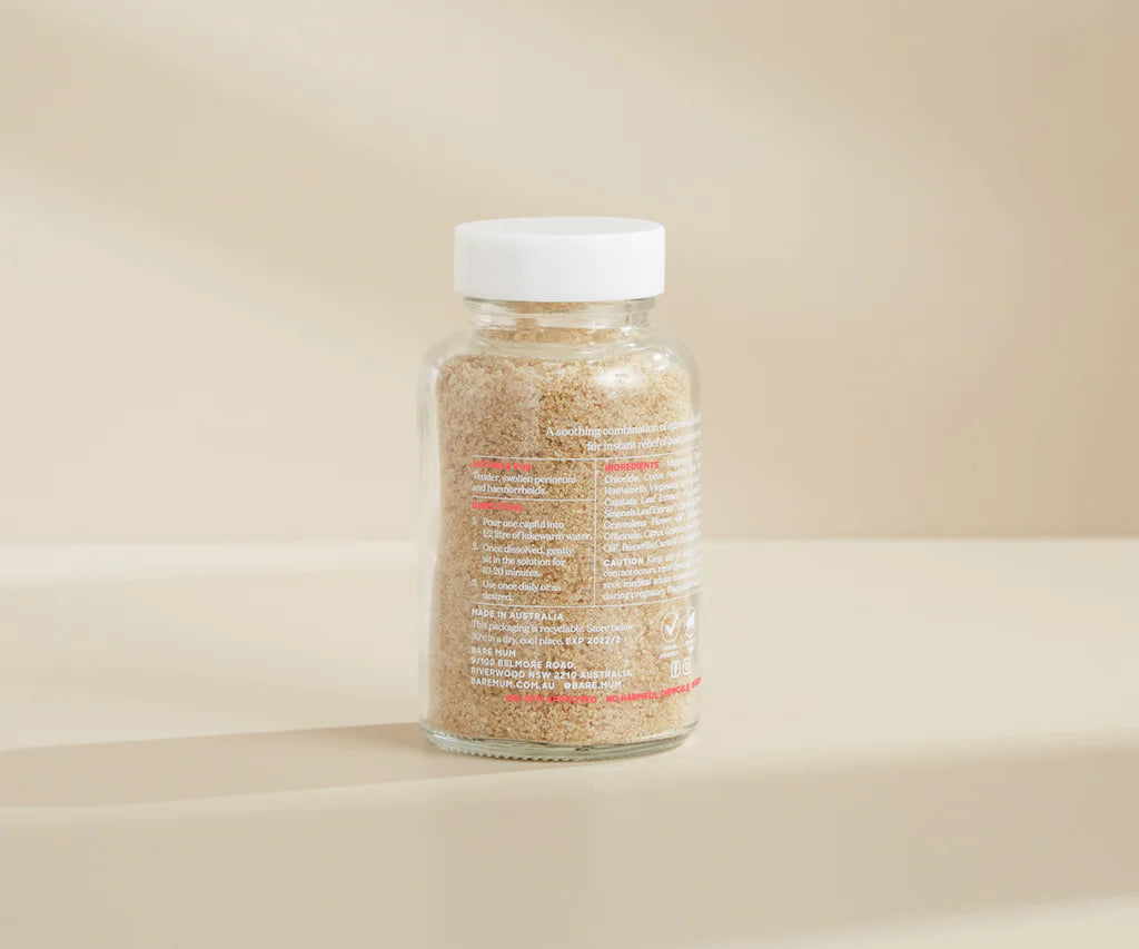 Sitz Bath Salts
Organic Formula