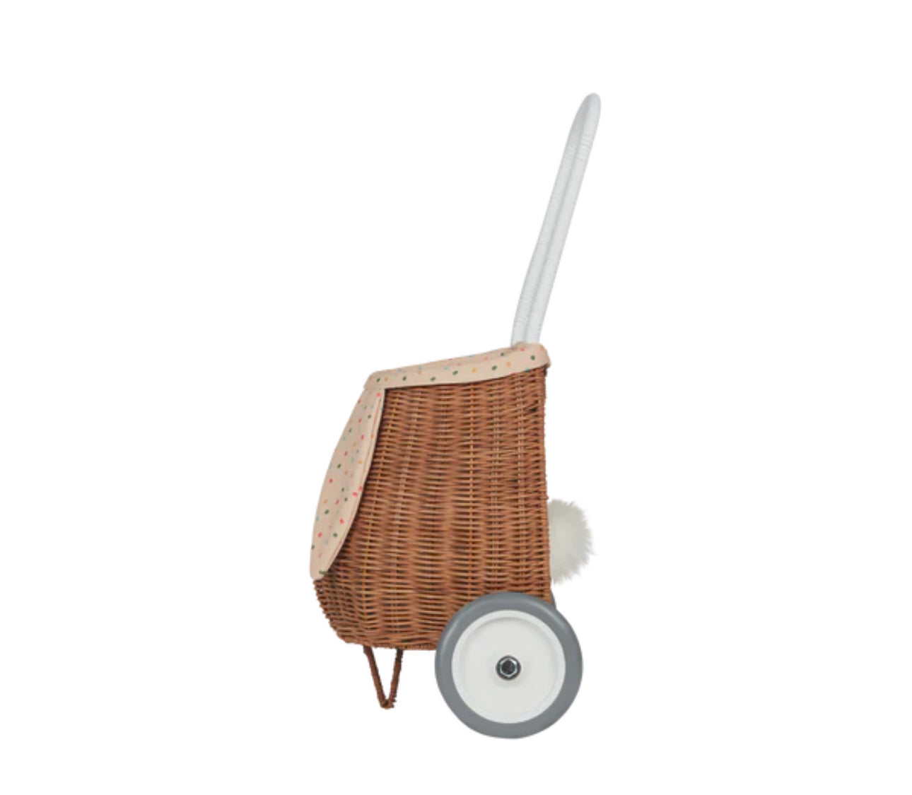 RATTAN BUNNY LUGGY WITH LINING