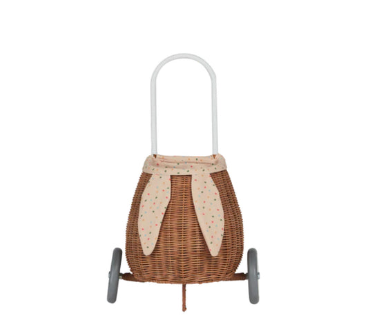 RATTAN BUNNY LUGGY WITH LINING