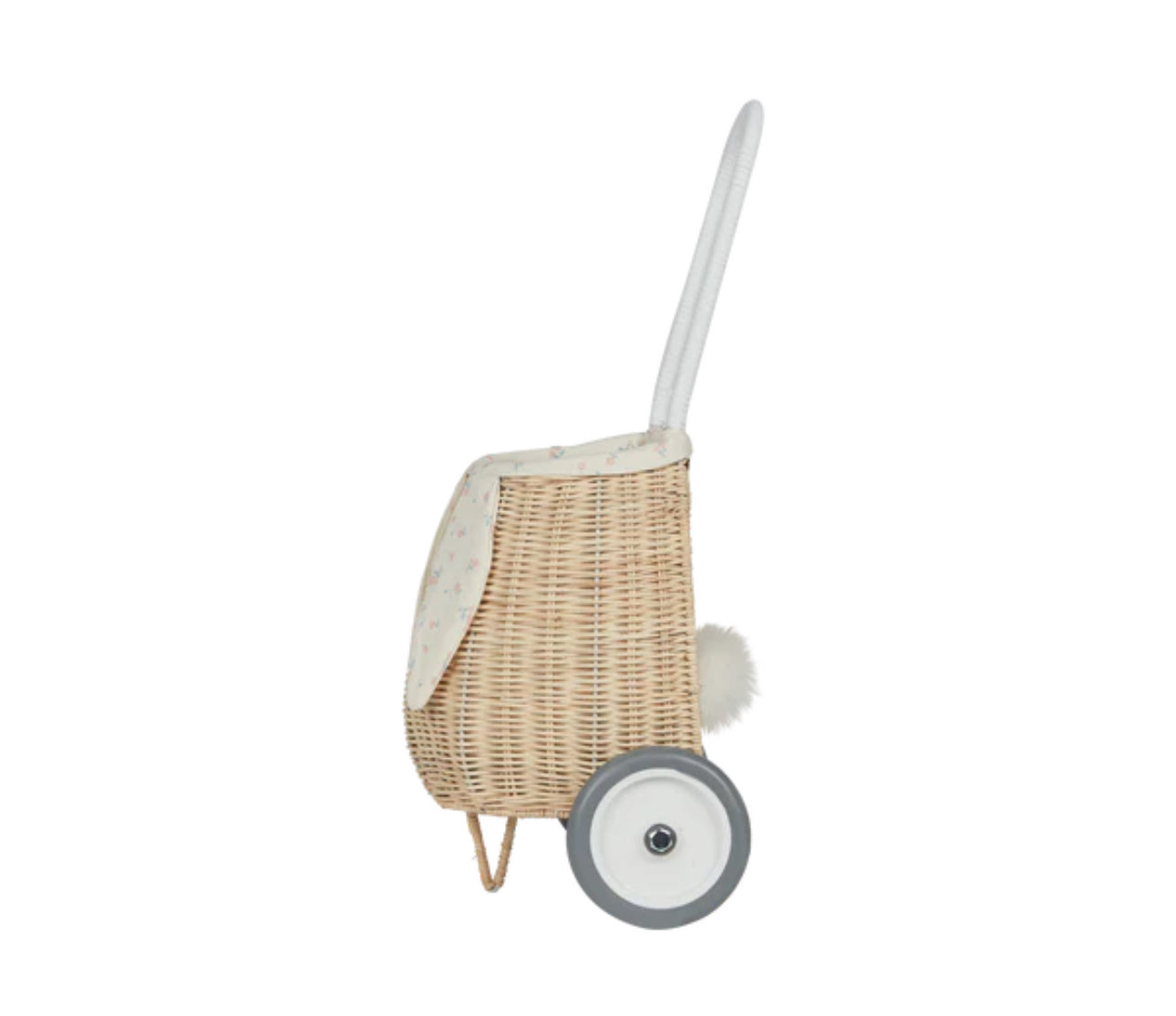 RATTAN BUNNY LUGGY WITH LINING