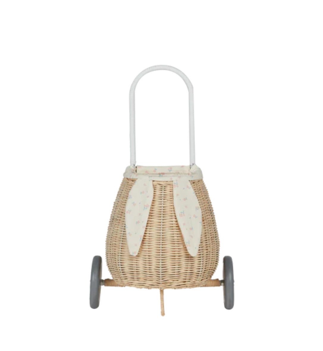 RATTAN BUNNY LUGGY WITH LINING