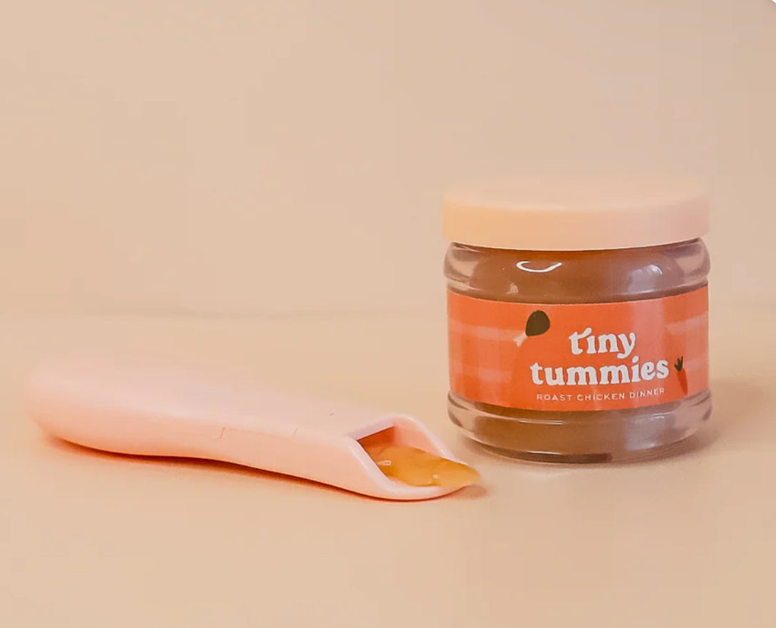 Tiny Tummies Food Jar and Spoon Set