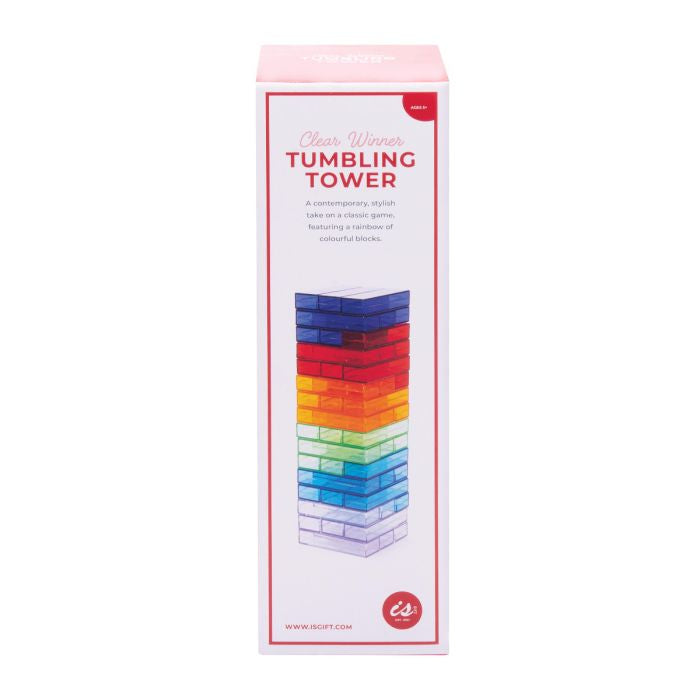 TUMBLING BLOCKS MULTI-COLOURED TOWER