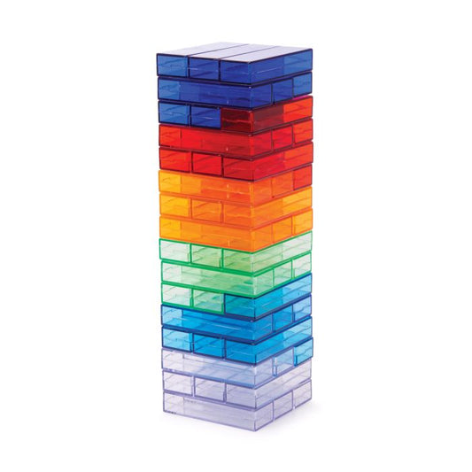 TUMBLING BLOCKS MULTI-COLOURED TOWER