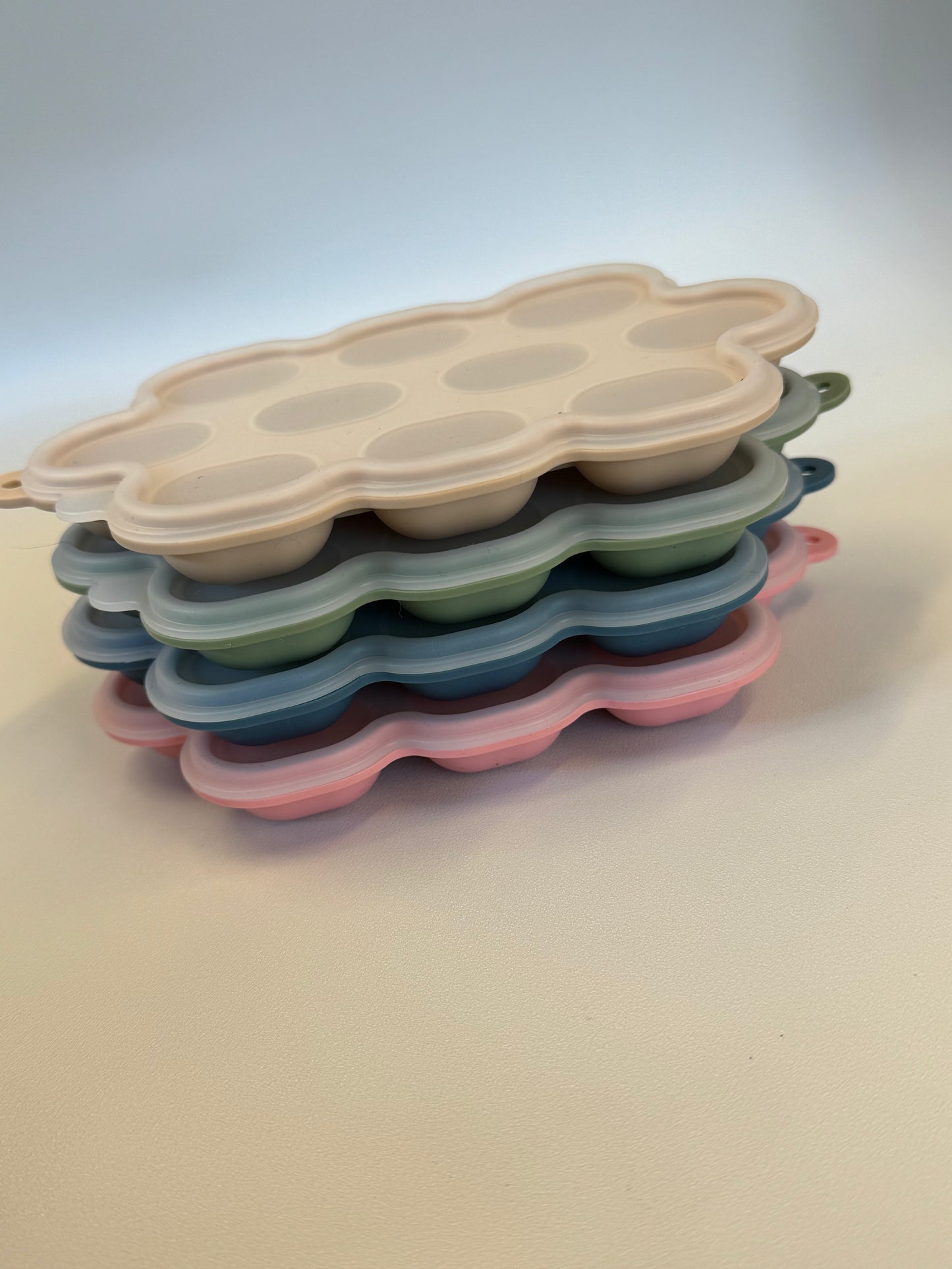 MINI SILICONE FREEZER TRAY WITH LID