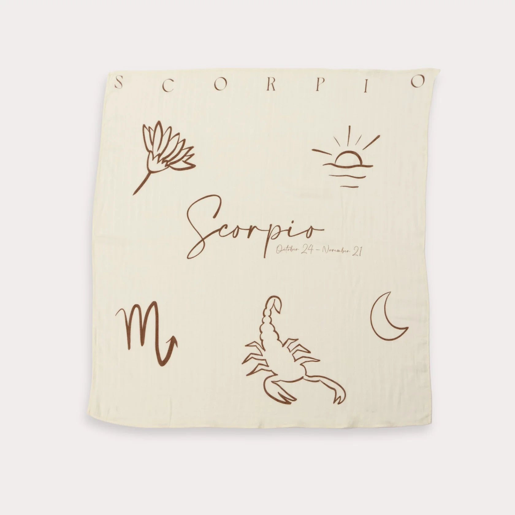 Muslin Swaddle - Zodiac