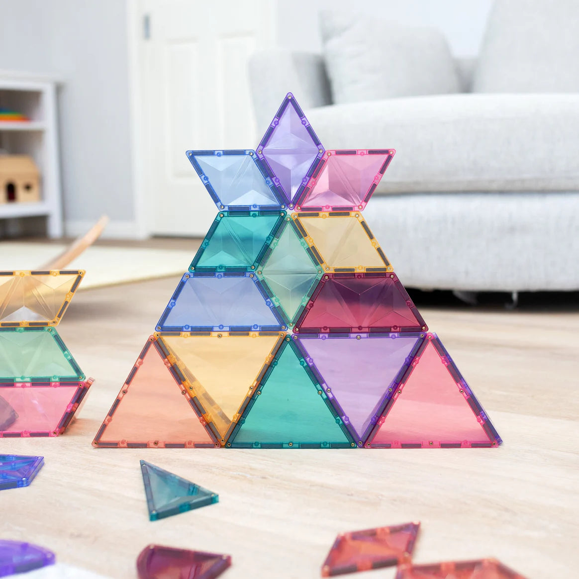 Connetix Tiles- Pastel Shape Expansion Pack - 48 Piece