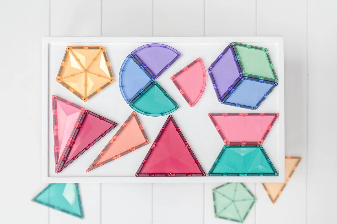 Connetix Tiles- Pastel Shape Expansion Pack - 48 Piece