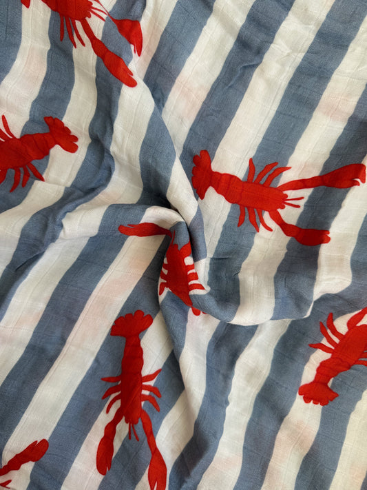 Milky Designs Wrap Bamboo Swaddle Lobster
