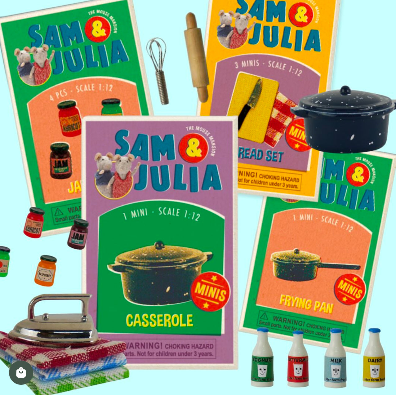 Sam & Julia - Mini accessories assorted