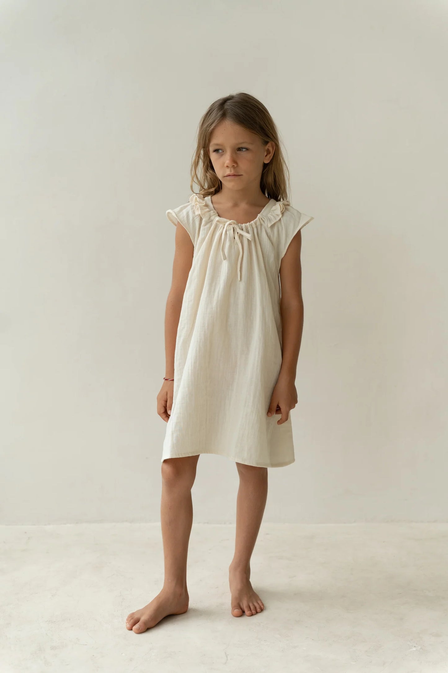 Opie Dress | Ecru