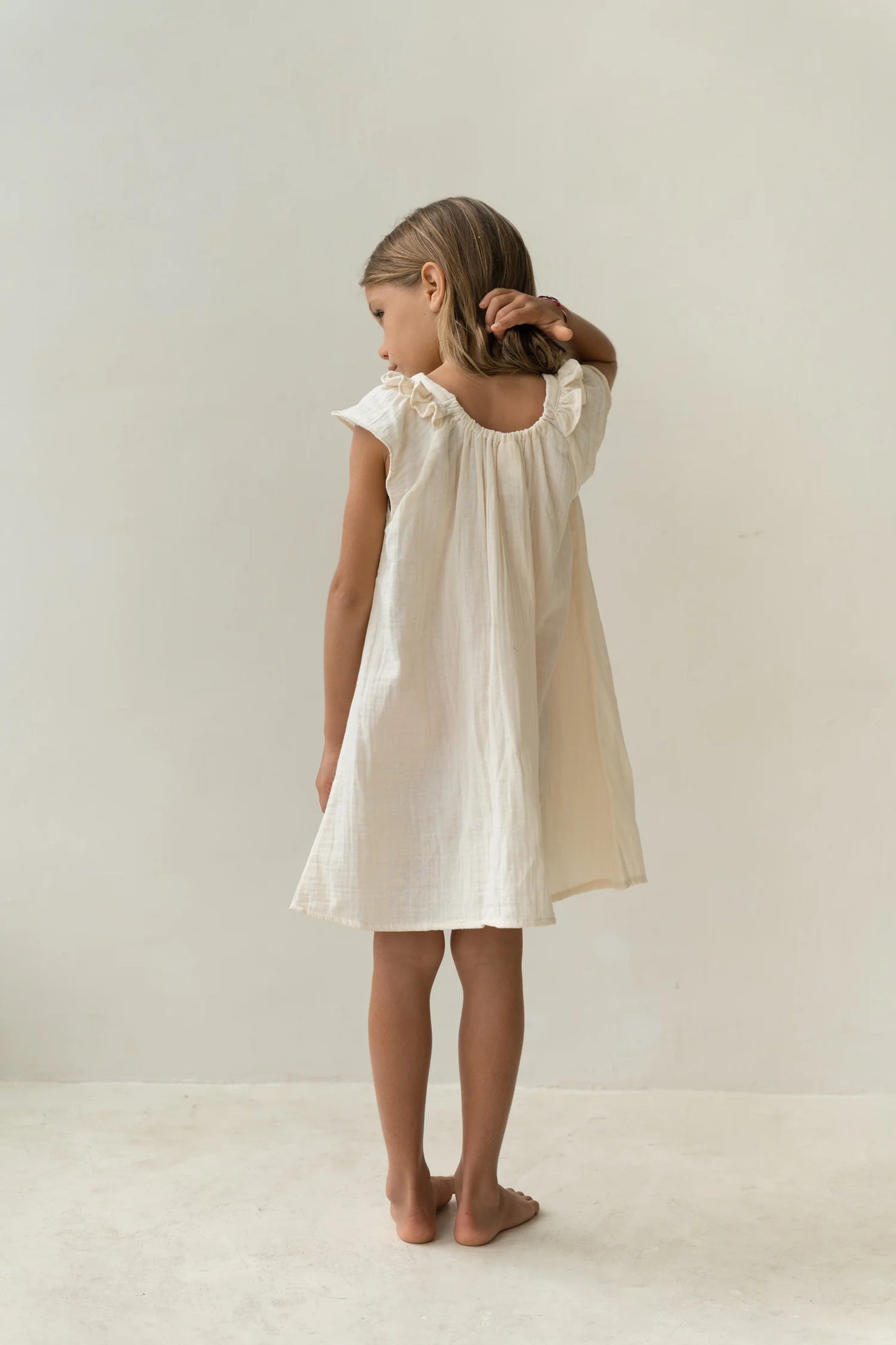 Opie Dress | Ecru