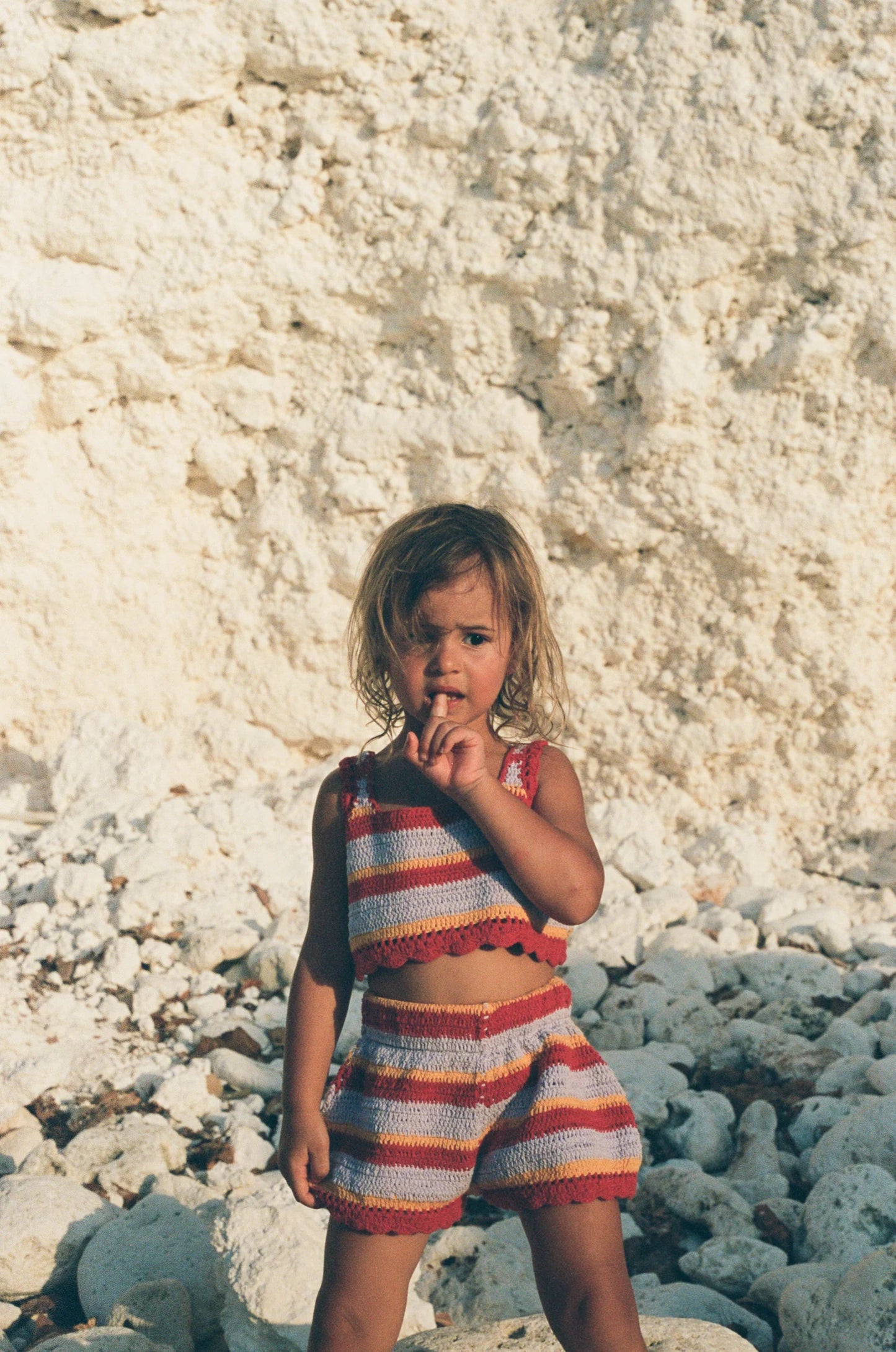 Crochet Top | Sunset Stripe