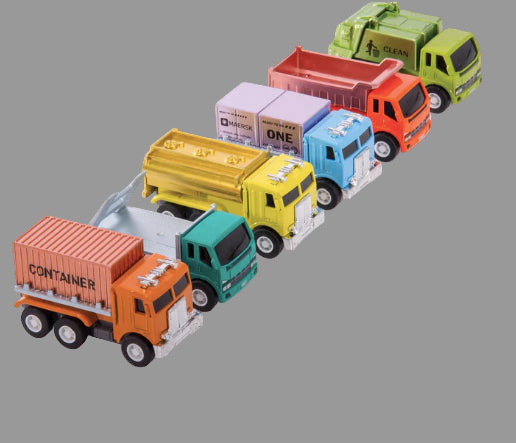 Discovery Zone Pull Backs Vehicle In Container