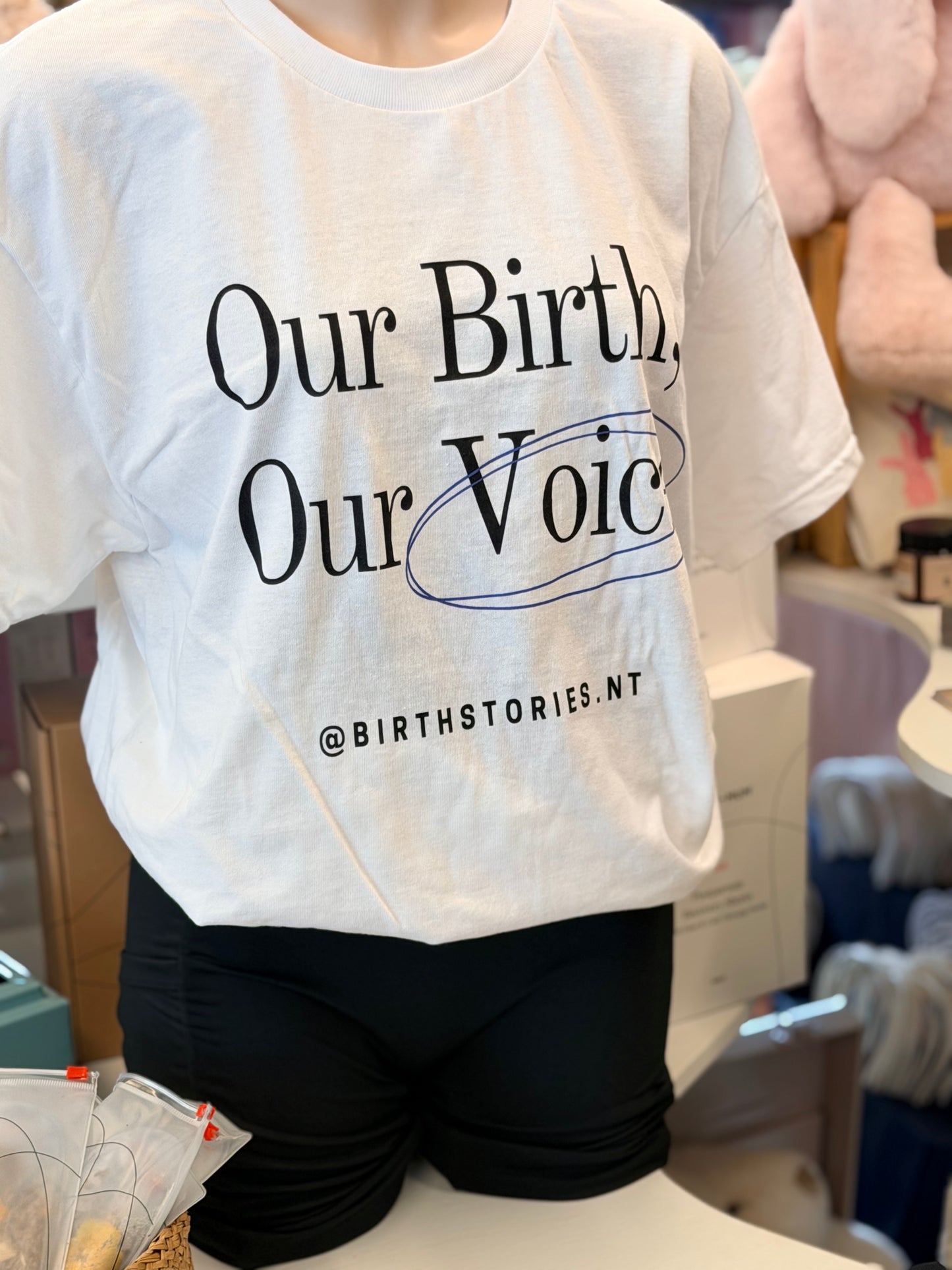 “Our Birth, Our Voice” Women Tee