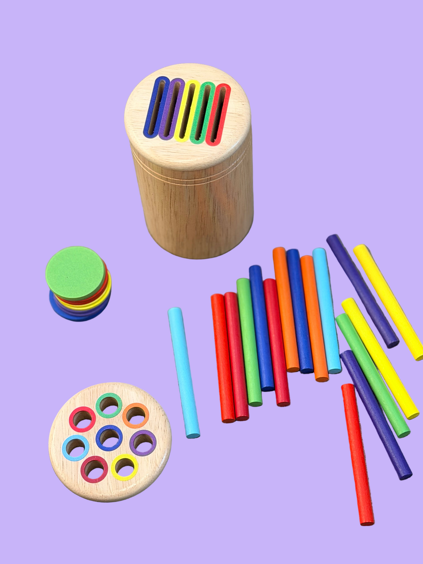 MONTESSORI COLOUR SORTING TOY